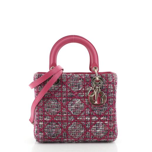 Mini Lady Dior in Tweed Christian Dior 101 Lady Dior