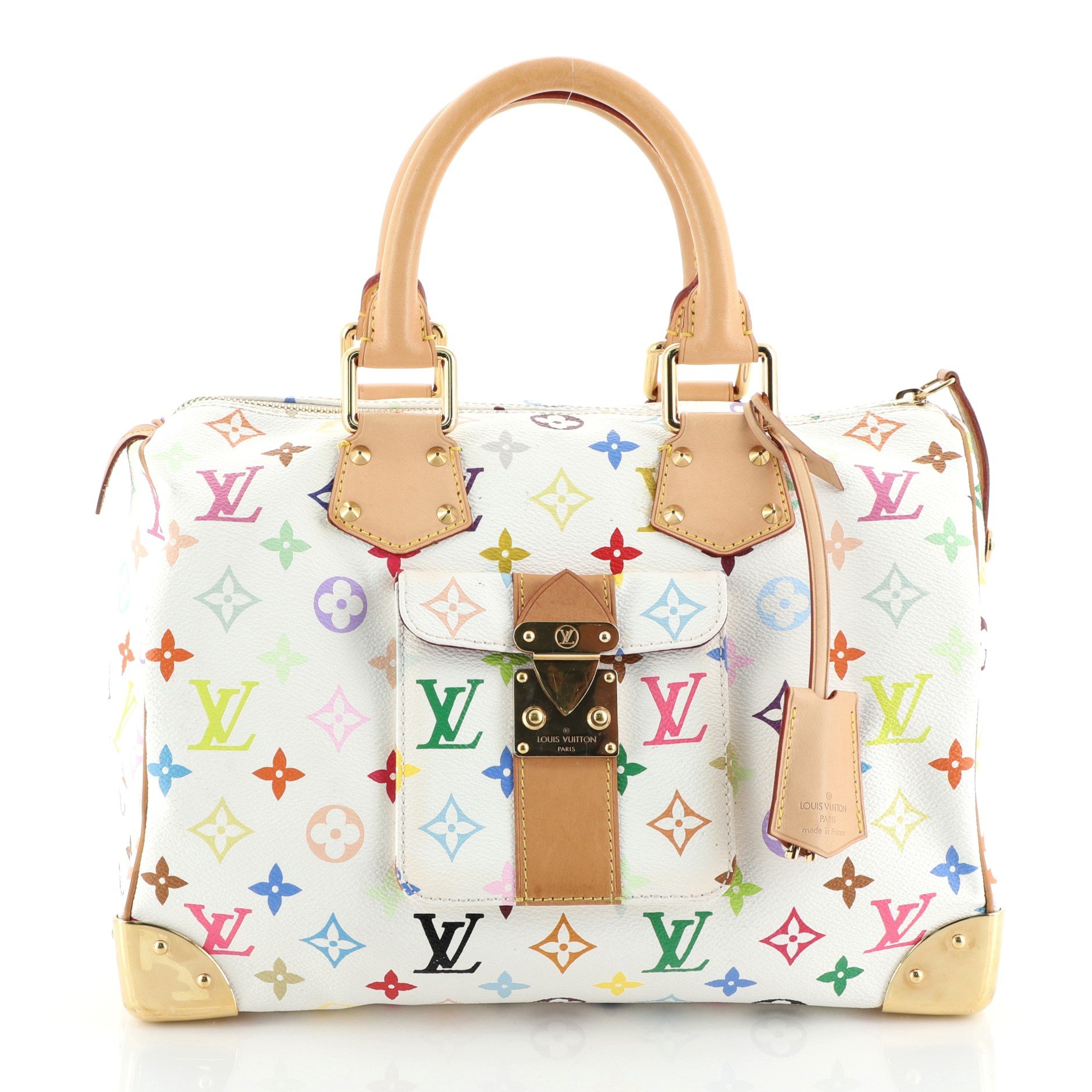 Louis Vuitton Speedy Handbag Monogram Multicolor Louis Vuitton Speedy Handbag Monogram Multicolor