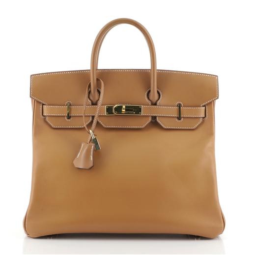 Hermes HAC Birkin Bag Hermes HAC Birkin Bag Natural Vache Natural with Gold Hardware 32