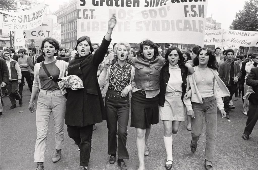 A May 68 demonstration A May 68 demonstration