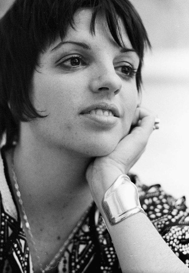Liza Minelli in a Bone Cuff in 1972. Liza Minelli in a Bone Cuff in 1972.