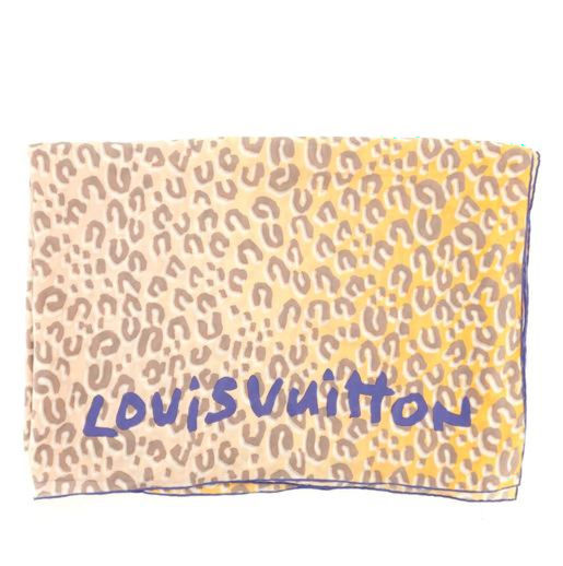 Louis Vuitton Stephen Sprouse Leopard Scarf Printed Silk Louis Vuitton Stephen Sprouse Leopard Scarf Printed Silk