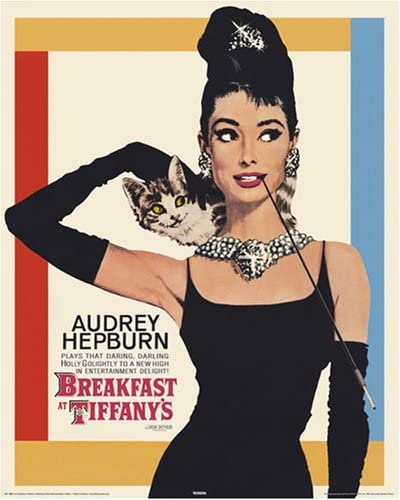 Audrey Hepburn in the Breakfast at Tiffany’s poster Audrey Hepburn in the Breakfast at Tiffany’s poster