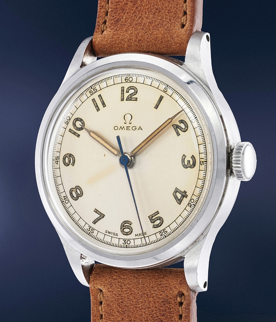 The U.S. Army Omega reference 2179/2 military issue. The U.S. Army Omega reference 2179/2 military issue.